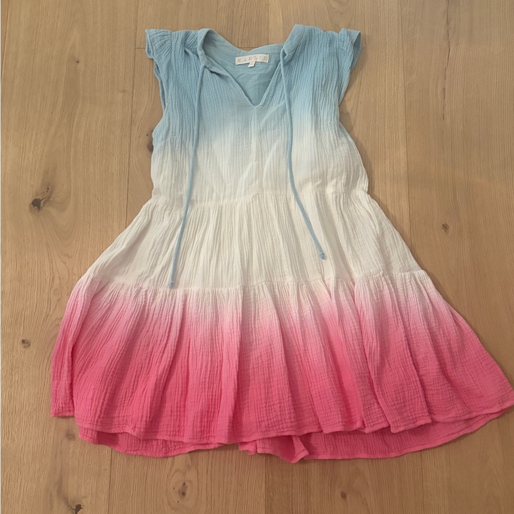 Karlie ombré mini dress